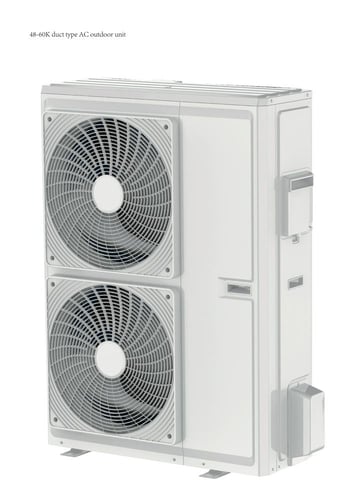 مكيف كاسيت كولين سعة التبريد 41.200 وحدة تدفئة 15....