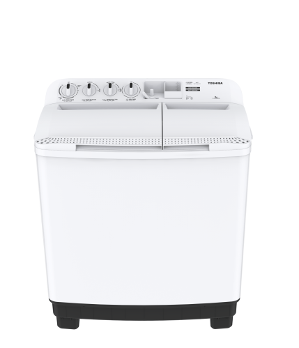 غسالة حوضين توشيبا 8 ك ابيض