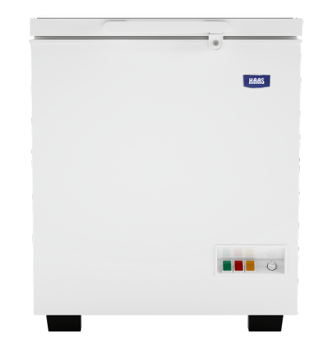 فريزر مسطح هاس 200 لتر انفرتر أبيض (وطني)