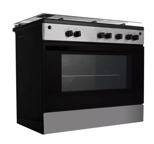 فرن غاز جيبسون 60×90 سم 5 عيون سطح اسود وجه استيل...