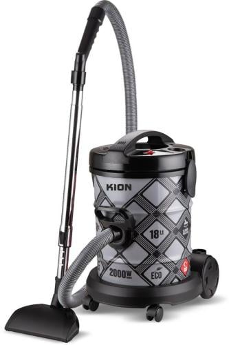 مكنسة برميل كيون 18 لتر 2.000 واط (تركي) سلفر