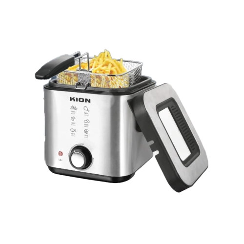 قلاية هوائية كيون 1.5 لتر 900 واط استيل