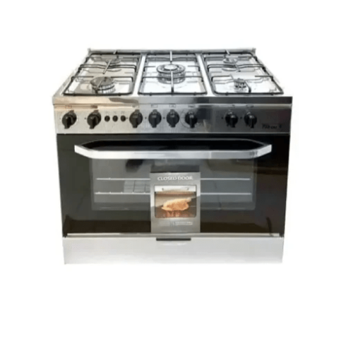 فرن غاز فالكون60 × 90 سلفر وش استيل امان