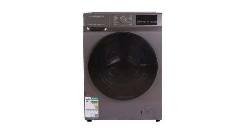 غساله 12 كيلو تنشيف 75 % جنرال جولد أمامية فضي