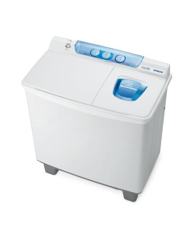 غسالة حوضين هيتاشي 10.5 كيلو ابيض
