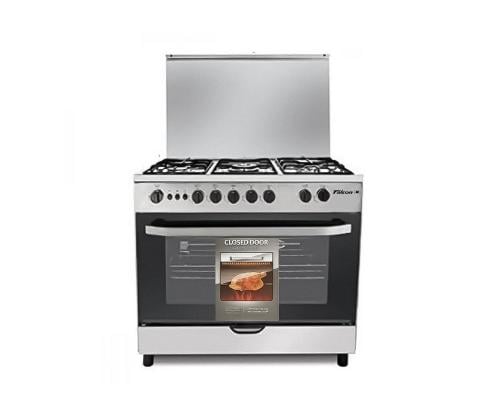 فرن غاز فالكون 55×80 استيل امان