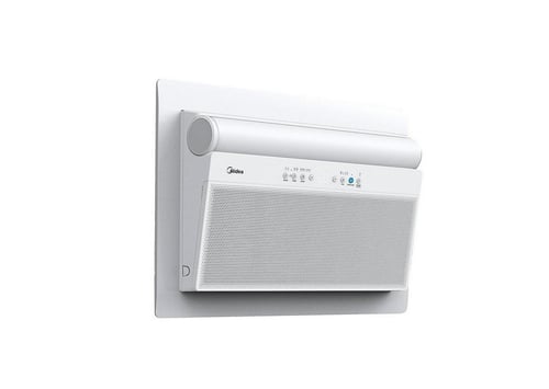 مكيف شباك انفرتر ميديا سعة تبريد 17.600 وحدة تدفئة...