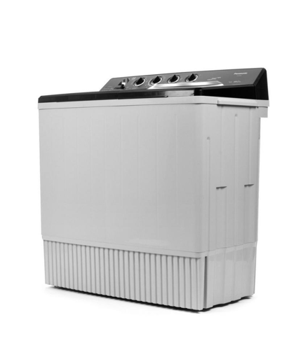 غسالة حوضين باناسونيك 18كيلو (رمادي غامق)