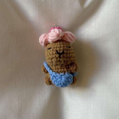 Capybara keychain 1