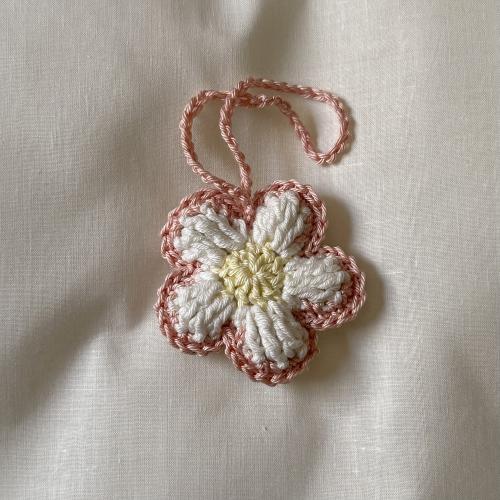 Flower keychain