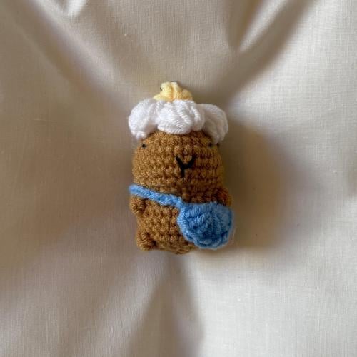 Capybara keychain