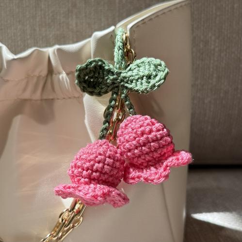 Lily of the valley keychain