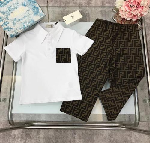 بدلة فندي ولادي قطعتين بنطلون طويل