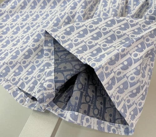 بدلة ديور ولادي قطعتين سماوي