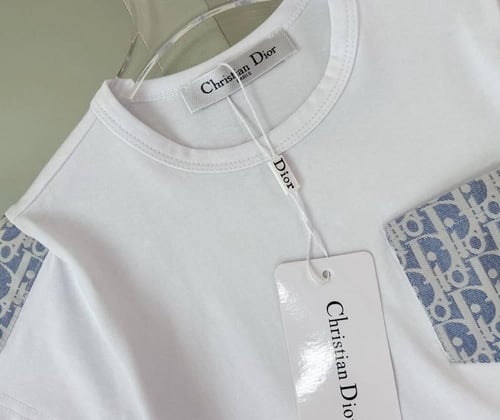 بدلة ديور ولادي قطعتين سماوي