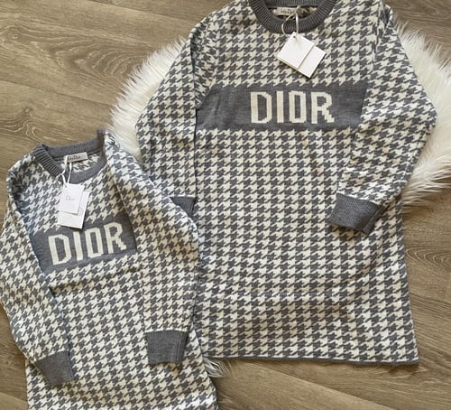 فستان ديور صوف طبق الاصل