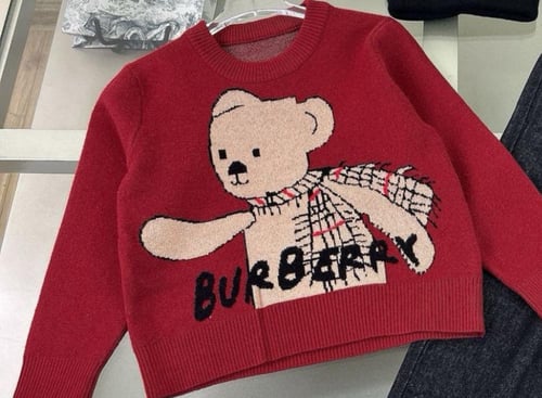 بلوفر بربري صوف للجنسين باللون العودي