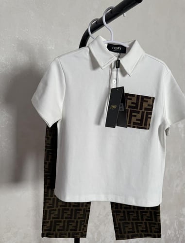 بدلة فندي ولادي قطعتين بنطلون طويل