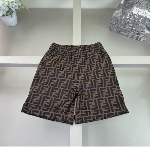 بدلة فندي ولادي رسمي قطعتين جاكيت+شورت فقط