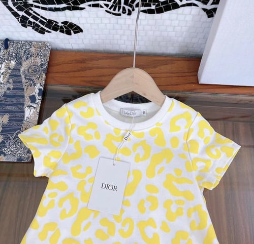 فستان ديور قطن