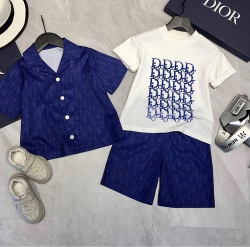 بدلة ديور ولادي 3قطع