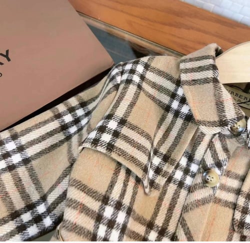 فستان بربري شتوي طبق الاصل مع الحزام