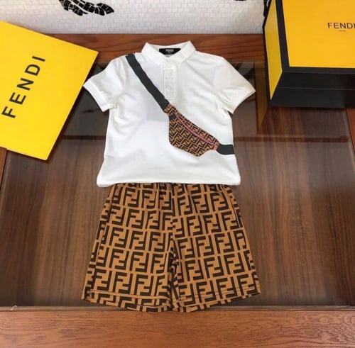 بدلة فندي ولادي قطعتين