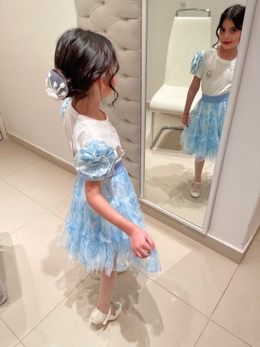 تيور ديور سماوي قطعتين