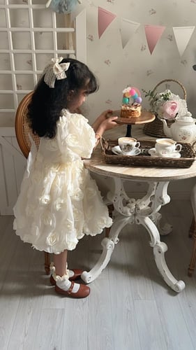 فستان مورد ورود بارزة للمناسبات