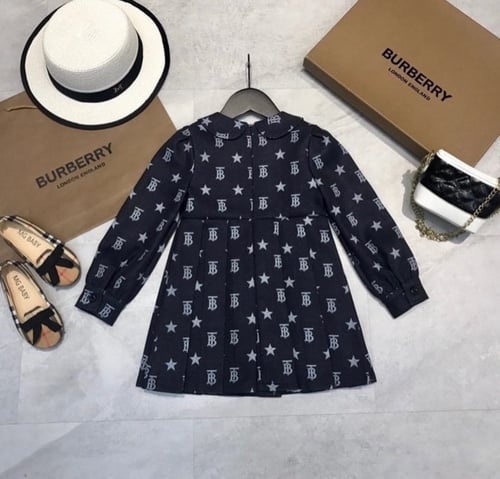 فستان بربري كحلي طبق الاصل