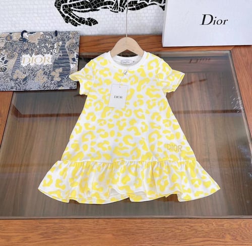 فستان ديور قطن