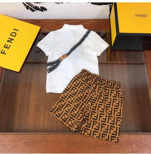 بدلة فندي ولادي قطعتين