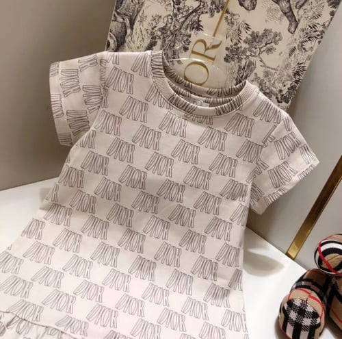 فستان ديور قطن انيق