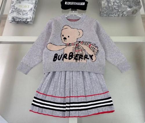 تيور بربري صوف بالكامل +قبعة رمادي