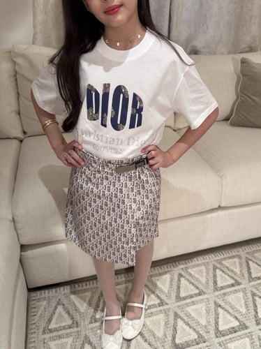 تيور ديور فخم مزين بكريستال