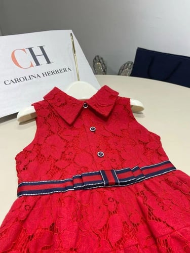 فستان ch دانتيل