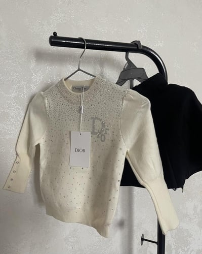 تيور ديور صوف بالكامل مزين بكرستال