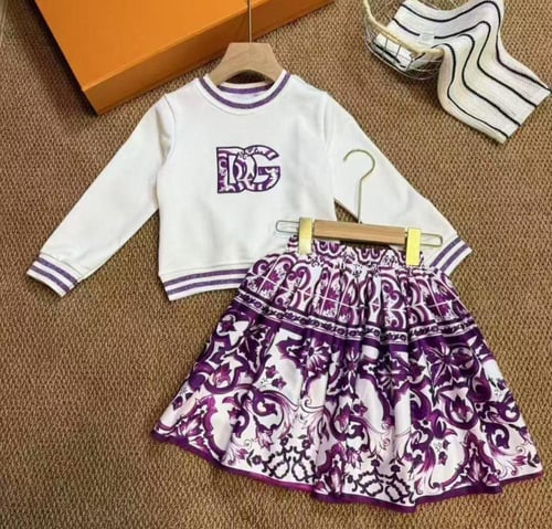 تيورD&G قطعتين باللون البنفسجي