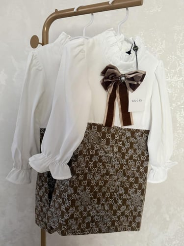 فستان قوتشي انيق مخمل من الاسفل