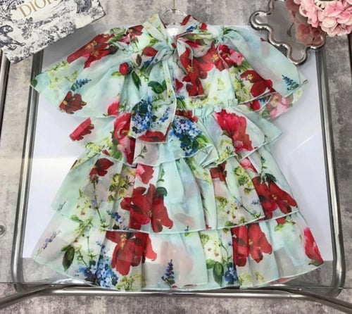 فستان طبق مشجر