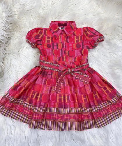 فستان انيق مزين بحزام