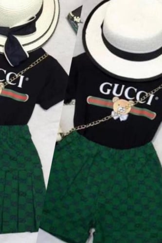 بدلة قوتشي ولادي قطعتين