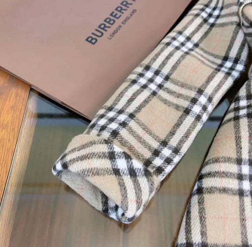 فستان بربري شتوي طبق الاصل مع الحزام