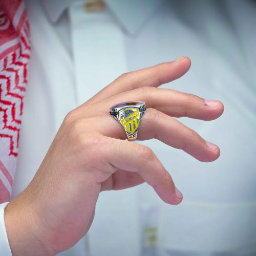 خاتم الاتحاد عقيق يماني مزهر