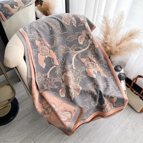 شال كشمير دافئ