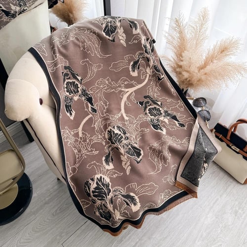 شال كشمير دافئ