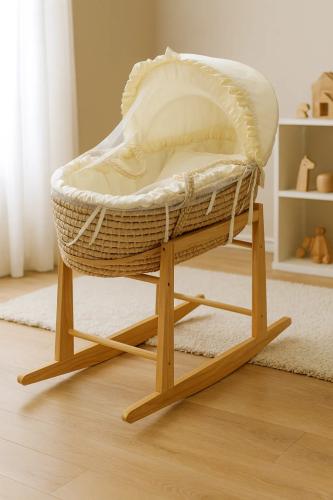 سلة موسى سكون الملكية – راحة نوم فاخرة للمواليد