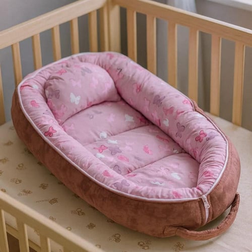 فرشة شنطة للأطفال – قابل للطي بحماية جانبية