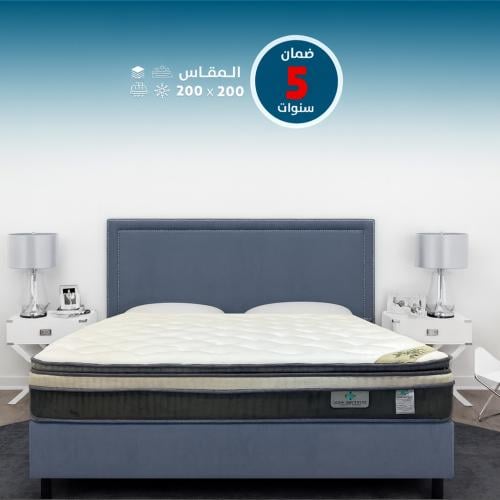 مرتبة سيلا طبية مقاس 200X200 ارتفاع 30 سم مزدوجة