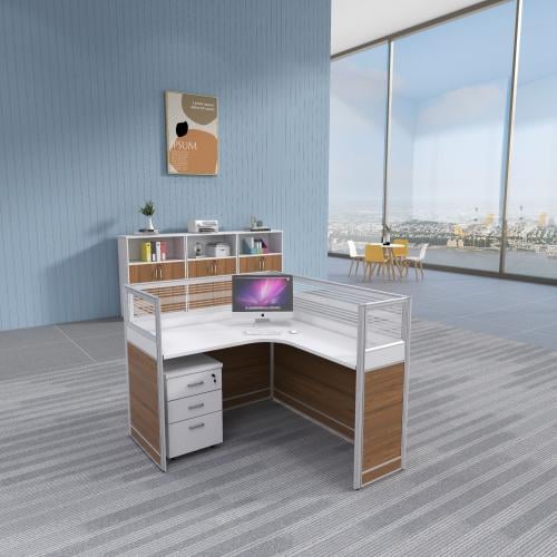 وحدة عمل كلاسيك L W25 | اثاث مكتبي فاخر للمكاتب ال...